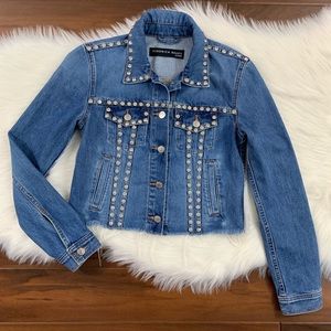 veronica beard cara denim jacket